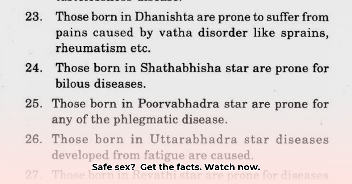 sexval-diseases-and-remedies-video